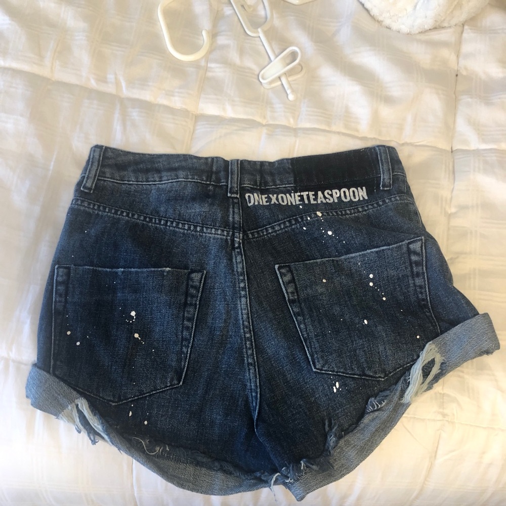 One Teaspoon High Rise Shorts BRAND NEW - Picture 3 of 6